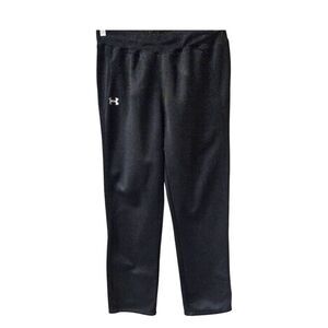 UNDER ARMOUR Black Loose Fit Drawstring Workout Pants Size M